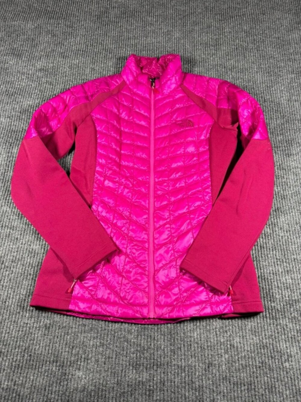 The North Face Thermoball Full Zip Jacket Women's Medium Hot Pink